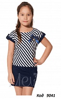 картинка -- Mevis Туніка для дівчинки 1428  122-146  5 шт магазин Одежда+ являющийся официальным дистрибьютором