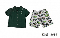 картинка МС Костюм 2-ка(Сорочка.+шорти) для хлопчика 92,98,104 р  3 шт магазин Одежда+ являющийся официальным дистрибьютором