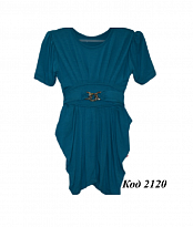 картинка .Pl Туніка для дівчинки короткий рукав 308 128,140,152 3 шт магазин Одежда+ являющийся официальным дистрибьютором