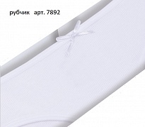 картинка BR Труси для дівчинки підліток 7892,01 РУБЧИК  БІЛИЙ    12(6) шт. магазин Одежда+ являющийся официальным дистрибьютором