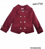 картинка -- Suzie Пальто для дівчинки  "ЛЕРА"110-128  4 шт магазин Одежда+ являющийся официальным дистрибьютором