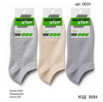 картинка MrSt Шкарпетки бавовняні чоловічі Mr Step 0010 короткі 41/43--44/46  МІКС кольрів  12(3)шт магазин Одежда+ являющийся официальным дистрибьютором