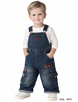 картинка Ch Напівкомбінезон ДЖИНС ECKO 2076  начос (80-104  (R) 5(1)шт магазин Одежда+ являющийся официальным дистрибьютором