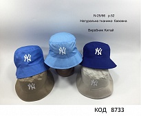 картинка Ch Панамка для хлопчика NewYork  №25/66 розмір52  5шт магазин Одежда+ являющийся официальным дистрибьютором