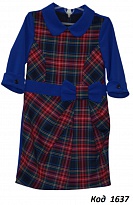 картинка .Suzie Сукня для дівчинки КЛІТИНКА  16401  146-158  5(2) шт магазин Одежда+ являющийся официальным дистрибьютором