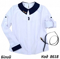 картинка Mevis Блуза для дівчинки шифон ba58  146-164  4 шт магазин Одежда+ являющийся официальным дистрибьютором