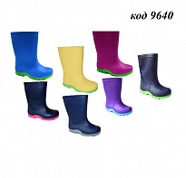 картинка Realpaks Гумові чоботи дитячі СД-2/2 "Акварель"ПВХ з устілкою 25-26--35-36   6пар магазин Одежда+ являющийся официальным дистрибьютором