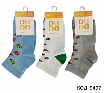 картинка DUNA Шкарпетки бавовняні дитячі 4281/4282 СІТКА Мікс кольорів 16-18//20-22  6(3)шт магазин Одежда+ являющийся официальным дистрибьютором