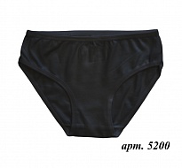 картинка BR Труси для дівчинки 5200.02 ЧОРНИЙ    06.07   12 (6)шт магазин Одежда+ являющийся официальным дистрибьютором
