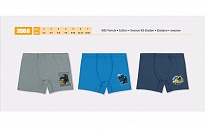 картинка BR Шорти боксери для хлопчика 3568  6(3)шт магазин Одежда+ являющийся официальным дистрибьютором