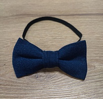 картинка Ukr Краватка-метелик для хлопчика ДЖИНС темно-синій  5(1) шт магазин Одежда+ являющийся официальным дистрибьютором