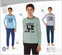 картинка BR Піжама для хлопчика 12,13,14 стрейч/бавовна  9632    12,13,14  3 шт. магазин Одежда+ являющийся официальным дистрибьютором