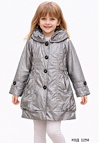 картинка Плащ для дівчинки на флісі Ygsh 03  122-140 4 р. магазин Одежда+ являющийся официальным дистрибьютором