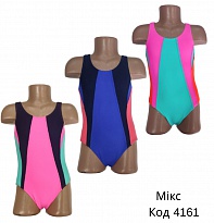 картинка Купальник для дівчинки суцільний  288  МІКС КОЛЬОРІВ   28-36  4-8років  5 шт магазин Одежда+ являющийся официальным дистрибьютором