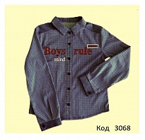 картинка МС Сорочка для хлопчика "BOYS" 116-122 р. 2 шт. магазин Одежда+ являющийся официальным дистрибьютором