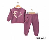 картинка Tr Костюм 3-х нитка начос для дівчинки WOW 10710 1-4 роки 4(3) шт. магазин Одежда+ являющийся официальным дистрибьютором
