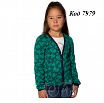картинка -- Mevis Кофта на гудзиках для дівчинки 1567  116-140  5(4) шт магазин Одежда+ являющийся официальным дистрибьютором