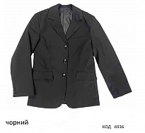 картинка ,Ukr Піджак шкільний для хлопчика ЧОРНИЙ ОДНОТОН1003№1  116-140(28-36) //128-152(32-40)   5шт магазин Одежда+ являющийся официальным дистрибьютором