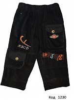 картинка ,Ch Штани для хлопчика ВЕЛЬВЕТ на флісі TopLight 8002    1-4 роки 4 шт. магазин Одежда+ являющийся официальным дистрибьютором