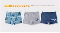 картинка BR Шорти боксери для хлопчика 3378  6(3) шт магазин Одежда+ являющийся официальным дистрибьютором