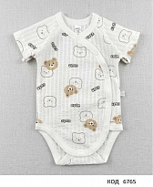 картинка MarioKids Боді жакард  короткий рукав 56,62. 4шт магазин Одежда+ являющийся официальным дистрибьютором в России 