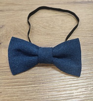 картинка Ukr Краватка-метелик для хлопчика ДЖИНС темно-синій  5(4)шт магазин Одежда+ являющийся официальным дистрибьютором