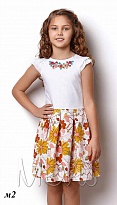 картинка -- Mevis Сукня літня для дівчинки 2443  122-140  5(4)шт магазин Одежда+ являющийся официальным дистрибьютором