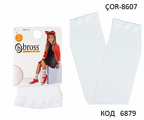 картинка Bross Шкарпетки поліамід для дівчинки ÇOR-8607 БІЛИЙ  12(3) шт магазин Одежда+ являющийся официальным дистрибьютором