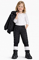 картинка .Ch Бриджі для дівчинки ПЛАЩІВКА Yuke 11584 на флісі 17-21  5 р. магазин Одежда+ являющийся официальным дистрибьютором