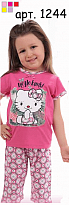 картинка -- Костюм BMB для дівчинки (футболка+брижді) 01,2,3,   3шт магазин Одежда+ являющийся официальным дистрибьютором