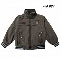 картинка Вітрівка для хлопчика на трикотажі 9810  130-150(92.98.104) 3 р. магазин Одежда+ являющийся официальным дистрибьютором