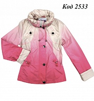картинка --Ch Вітрівка для дівчинки на трикотажі 1132  Moonbox S/M/L/XL(122-140)  4 шт магазин Одежда+ являющийся официальным дистрибьютором