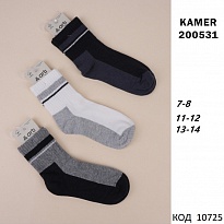 картинка ArtiKatamino Шкарпетки бавовняні для хлопчика МАЛЮНОК 200531 Мікс кольорів  12(3) шт. магазин Одежда+ являющийся официальным дистрибьютором