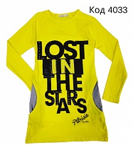 картинка ,Tr Туніка для дівчинки стрейч BNN 3311  140-176 шт магазин Одежда+ являющийся официальным дистрибьютором