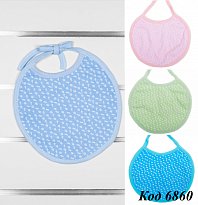 картинка МС Слюнявчик інтерлок подвійний СЛ-9   10 шт магазин Одежда+ являющийся официальным дистрибьютором в России 