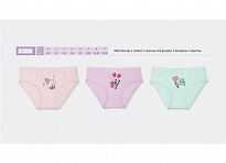 картинка BR Труси для дівчинки  5356,99    06.07   12(6) шт. магазин Одежда+ являющийся официальным дистрибьютором