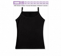 картинка Майка для дівчинки Baykar 4200.02 ЧОРНИЙ    06,07   6(3)шт. магазин Одежда+ являющийся официальным дистрибьютором