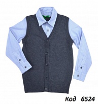 картинка Ch Кофта-обманка для хлопчика Xiaofeihu 17-23  4 р. магазин Одежда+ являющийся официальным дистрибьютором