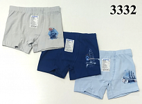 картинка BR Шорти боксери для хлопчика 3332  06   6(3) шт магазин Одежда+ являющийся официальным дистрибьютором