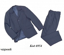 картинка ,Ukr Костюм шкільний для хлопчика ЧОРНИЙ ОДНОТОН  128-152  1003№1  5(1) шт магазин Одежда+ являющийся официальным дистрибьютором