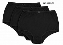 картинка Напів-шорти жіночі Baykar 8807,02 БАТАЛ  ЧОРНИЙ  4XL-6XL  12(3)шт  магазин Одежда+ являющийся официальным дистрибьютором