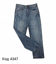 картинка Ch Штани для хлопчика ДЖИНС Yuke 4077  17-21  5 р. магазин Одежда+ являющийся официальным дистрибьютором