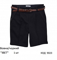 картинка SuzieШт шерсть Шорти для дівчинки Шт10608 "ІВЕТ" чорний 122-152   1 шт магазин Одежда+ являющийся официальным дистрибьютором