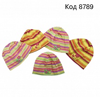 картинка .Raster Шапка трикотажна для дівчинки Польща  50-52р.  5шт магазин Одежда+ являющийся официальным дистрибьютором