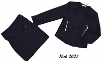 картинка ,,Suzie122-152шерстьКОСТЮМ Піджак "Дораті"(4576)+Спідниця чорний 122-152 6 шт. магазин Одежда+ являющийся официальным дистрибьютором